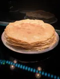 Thin pancakes (crêpes)