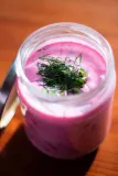 Cold beetroot soup