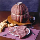 Skilandis (smoked meat sausage)