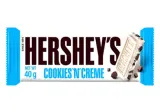 White chocolate HERSHEY`S with cookie pieces, 43 g