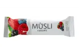 Cereal bar TEKMAR with forest berries and yogurt coating, 30 g
