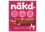 Batonėlis su avietėmis NAKD, 140 g