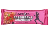 Cereal bar ME2U with raspberries and cranberries, 45 g