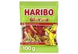 Gummy candies HARIBO WORMS, 100 g