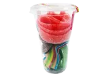Sour Gummies (Strips) MAJAI, assorted fruit flavor, 140 g