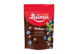 Juodojo šokolado dražė LAIMA, mėlynių skonio, 140 g