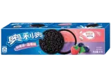 Blueberry and raspberry cocoa cookies OREO, 97 g