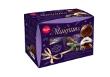 Marshmallows LAIMA MAIGUMS with blackcurrant filling, 185 g
