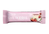 Baltyminis batonėlis SVEIKERIS, braškių skonio, 50 g