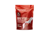 Whey protein FRONTRUNNER with strawberries, 75% protein, 1 kg