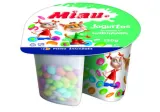 Yogurt with vanilla and candies MIAU, 5.5 % fat, 130 g