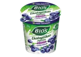 Organic lactose-free yogurt BIOS with blueberries, 3.1 % fat, 125 g