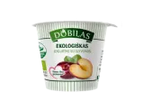 Органический йогурт с сливами DOBILAS, 3,1% жира, 125 г