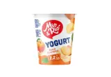 Съедобный йогурт, персиковый вкус, 2,2% жира, 400 г