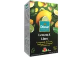 Black tea DILMAH, lemon and lime flavor, 30 g