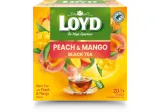Black Tea LOYD, Mango and Peach Flavor, 36 g