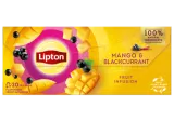 Fruit tea LIPTON, mango and blackcurrant flavor, 34 g