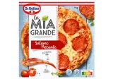 Frozen pizza DR. OETKER LA MIA GRANDE SALAME PICCANTE, 380 g