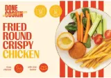 Frozen round chicken cutlets DONE COOKIN, 180 g