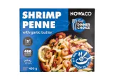 Frozen pasta with shrimp in garlic sauce NOWACO, 450 g