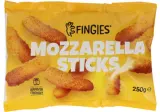 Frozen mozzarella sticks