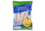 Frozen glazed Alaskan haddock fillet without skin