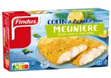Frozen pollock fillet FINDUS with lemon and herbs, 250 g