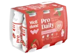 Fermented yogurt drink WELL DONE, strawberry flavor, 1.5% fat, 600 g