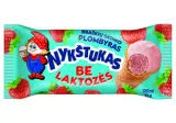 Ice cream NYKŠTUKAS lactose-free, strawberry flavor, 75 g