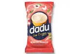 Creamy ice cream DADU white peach flavor with white peach filling, 70 g