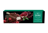 Creamy ice cream KLASIKA with raspberry-pomegranate filling, 70 g
