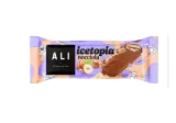 Edible ice ICETOPIA, hazelnut flavor with hazelnut filling, 110 g