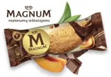 Edible ice cream MAGNUM, peach flavor, 69.5 g