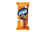 Caramel ice cream SUPER VIVA with nut flavor filling, 95 g