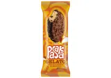 Caramel creamy ice cream PASAKA GELATO with salty caramel filling, 82 g