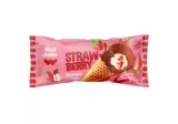 Ice cream WELL DONE with strawberry filling, 90 g
