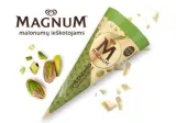 Edible ice cream MAGNUM, pistachio and chocolate flavor, 82 g