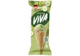 Edible ice cream SUPER VIVA with kiwi, lemon and mint filling, 97 g