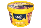 Vanilla Ice Cream DADU with Mango Pieces, Passion Fruit Filling, 400 g