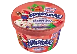 Vanilla Plombir NYKŠTUKAS with Jelly Pieces and Strawberry Filling, 450 g