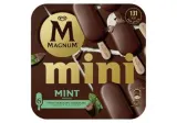 Edible ice cream MAGNUM MINI, mint flavor, 249 g