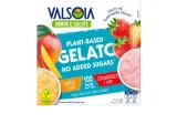 Vegan edible ice cream VALSOIA, strawberry and mango flavor, 280 g