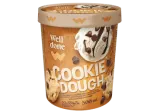 Vanilla edible ice cream WELL DONE with cookie dough, 310 g