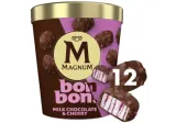 Valgomieji ledai MAGNUM, šokolado ir vyšnių skonio, 168 g