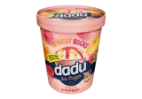 Vanilla ice cream DADU with apricot pieces, raspberry filling, 325 g
