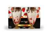 Edible ice cream CASA DEL GELATO, strawberry flavor, 2 pcs., 180 g